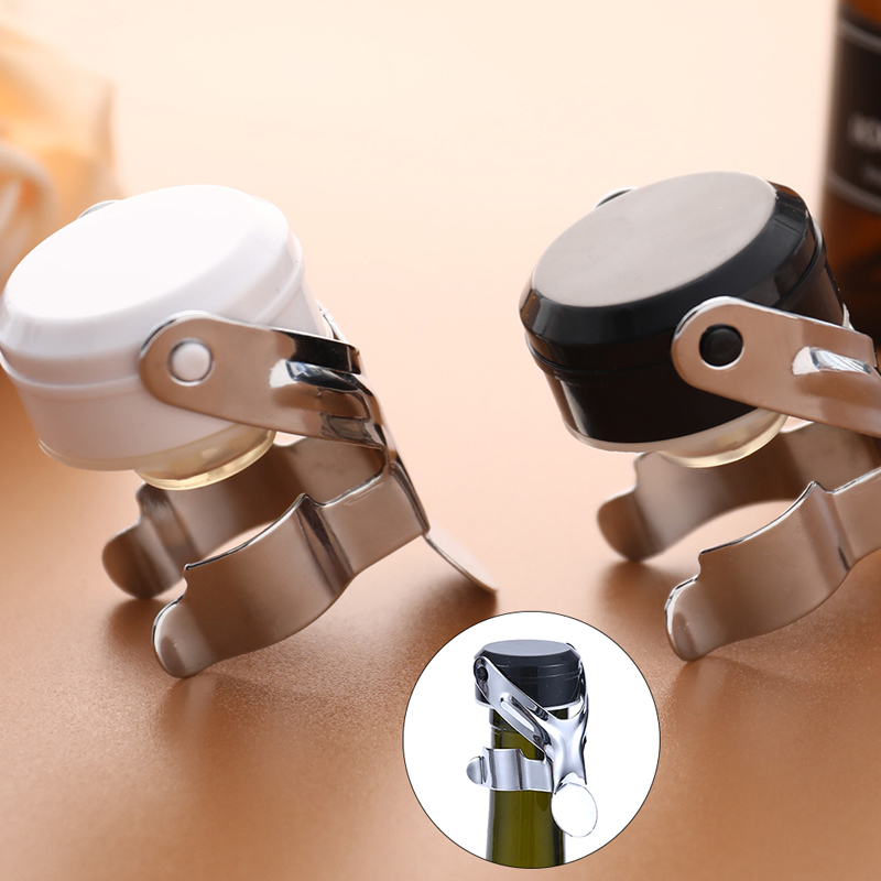 Wine Preservation Pump - * ステンレス製シャンパンストッパーボトルシーラー、シャンパンワイン用内蔵ポンプ付き