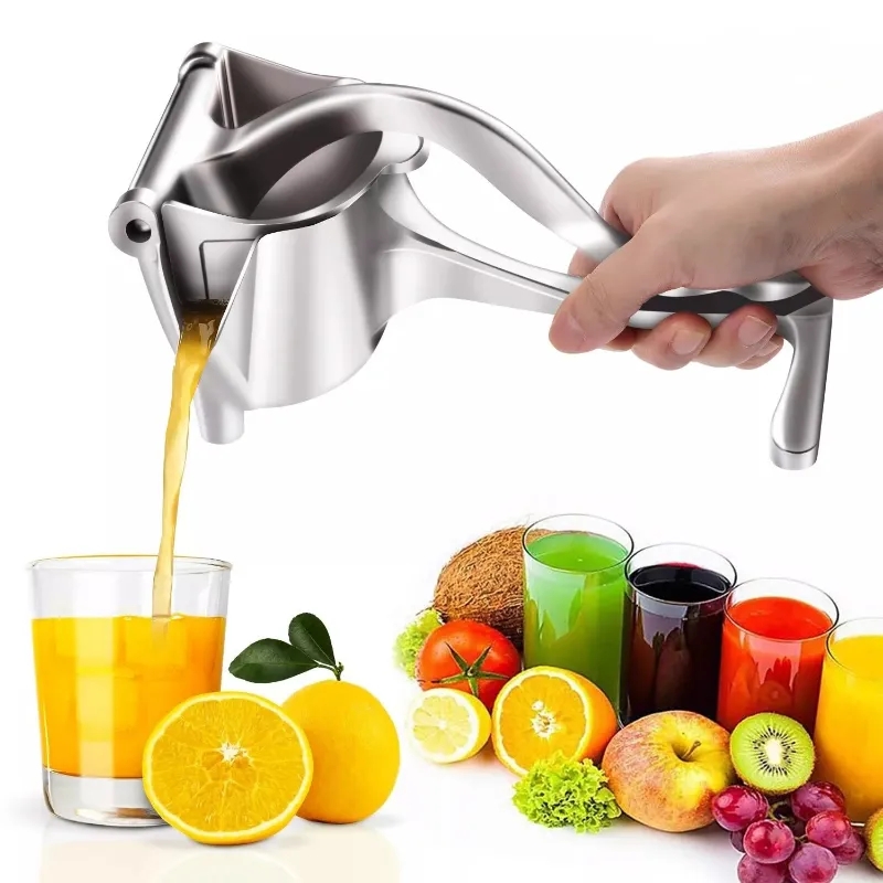 Citrus Juicer Bar - 2026年式 手動ジュース絞り器 アルミ合金製 ハンドプレッシャージューサー ザクロ オレンジ