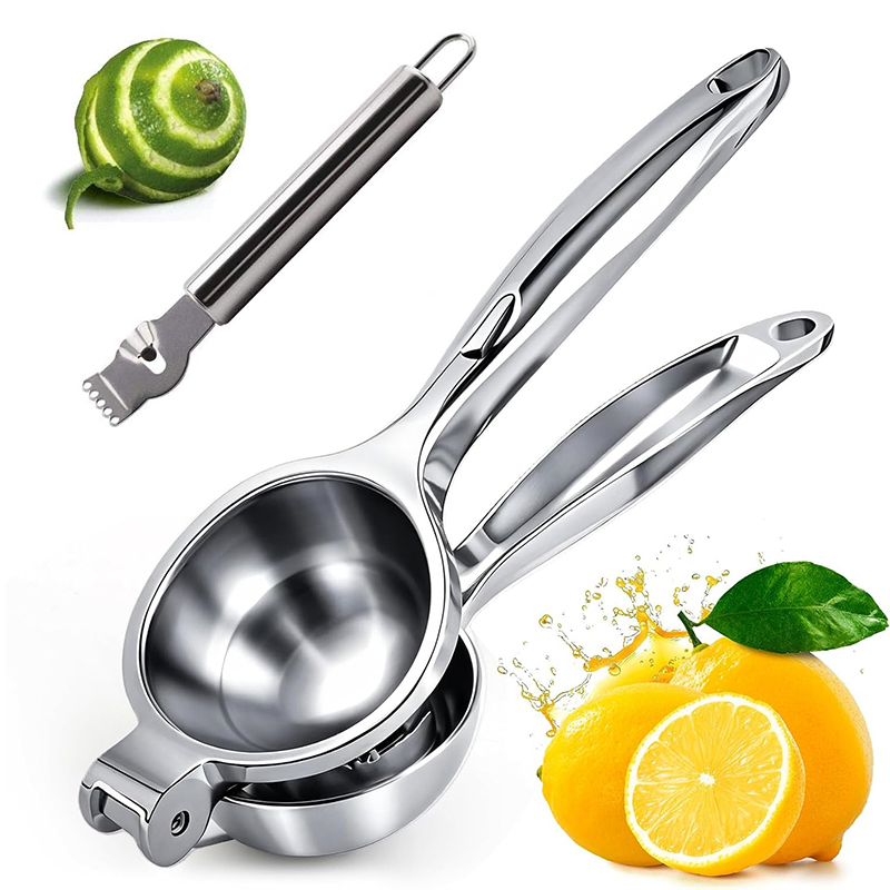 Citrus Juicer Bar - 手動レモン絞り器 亜鉛合金レモンジューサー 絞り器 頑丈なレモンプレス絞り器 キッチン柑橘類ジューサー ハンドプレス