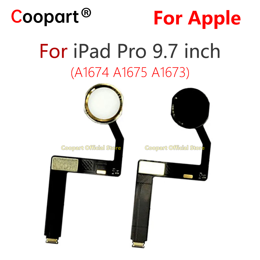 Home Bar Iphone - Coopart-iPad Pro用指紋スキャナーコネクタ,ID,ホームボタン,リターンキー,フレックスケーブル,9.7インチ,a1674, a1675, a1673