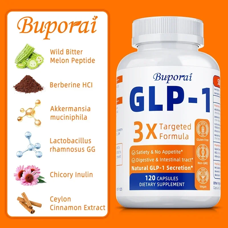 Bitters Bottle Set - GLP-1 サプリメント - 代謝を促進し、腸の健康を高め、食欲をコントロールし、免疫機能を改善し、抗酸化サプリメント
