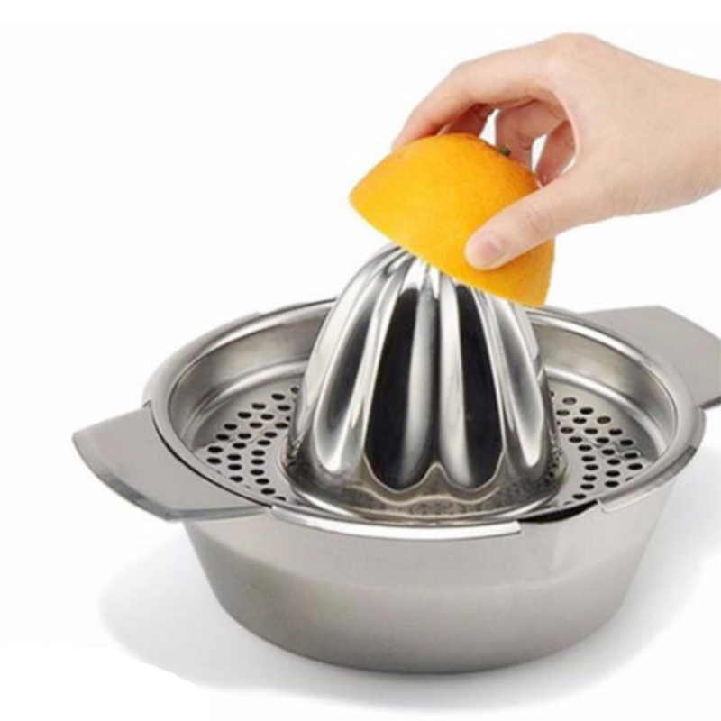 Citrus Juicer Bar - ポータブルレモンオレンジ手動フルーツジューサー 304 ステンレス鋼キッチンアクセサリーツール柑橘類生ハンドプレスジュースメーカー