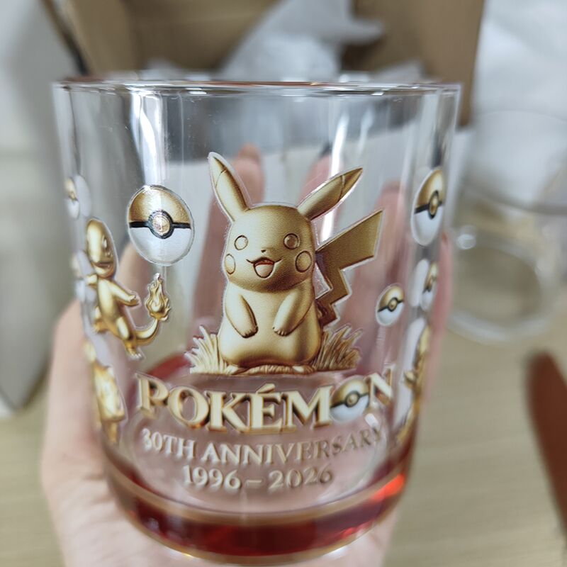 ポケモン30周年記念エンボス加工ウイスキーグラス 1996- - Home Bar Set のレビューと価格