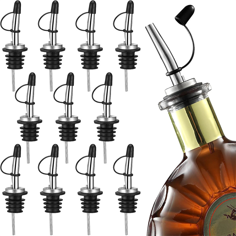 ステンレススチール製スピードポアラー注ぎ口、テーパー付き、ゴ - Speed Pourer Cap のレビューと価格