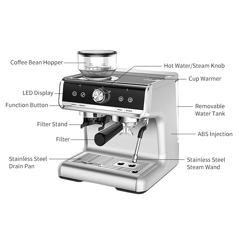 バリスタホームオリジナルオラクルコーヒーメーカーBes980 - Home Barista のレビューと価格