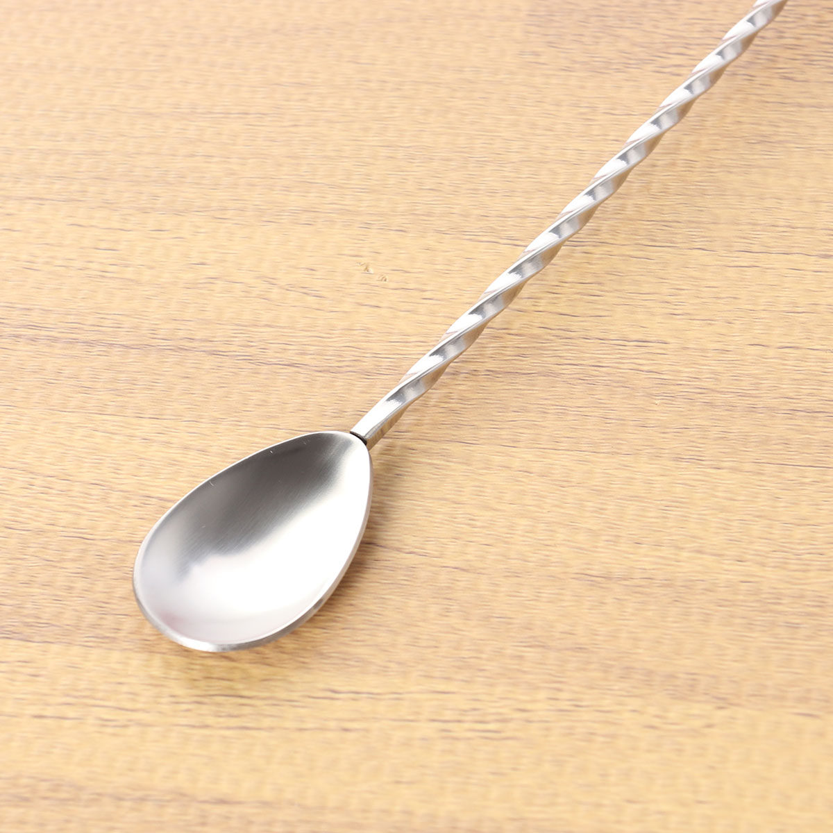 304 ステンレス鋼のカクテルバースプーンツイストロングハン - Bar Spoon Twisted のレビューと価格