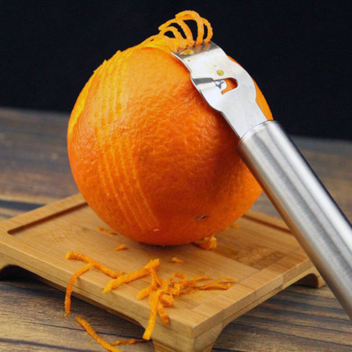 シルバーレモンゼスターツール/コアラーツール ステンレス製  - Peeler Channel Knife のレビューと価格