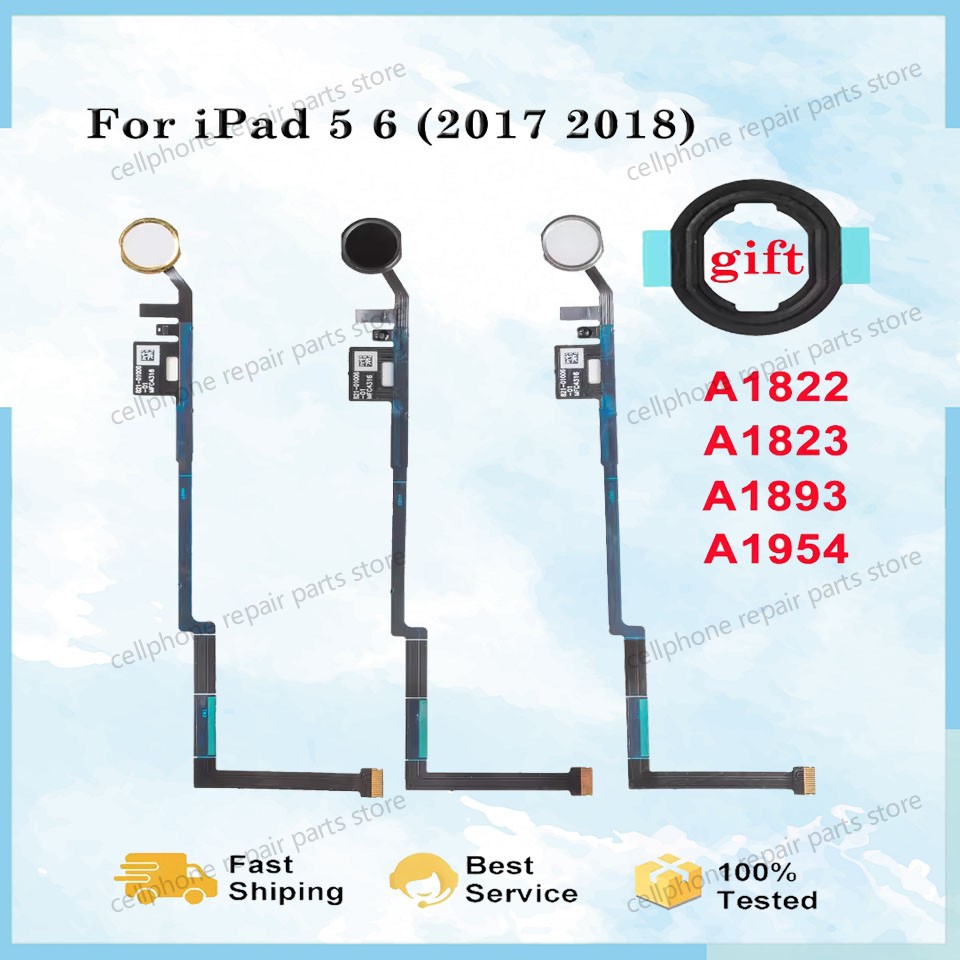 高品質ホームボタンとフレックスケーブル修理部品 iPad A - Home Bar Iphone のレビューと価格