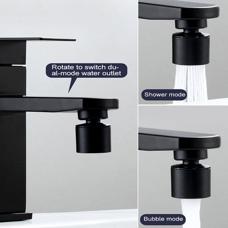 真鍮製 新型2モード洗面水栓ノズル360 °   ロータリー - Home Bar Sink のレビューと価格
