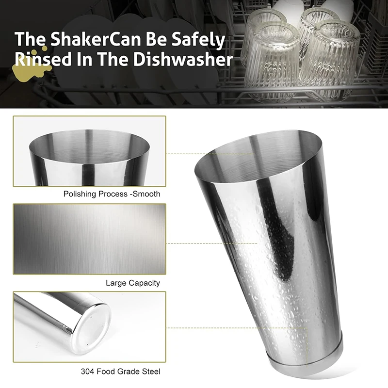 ボストンカクテルシェーカーセット 18オンス＆28オンス ス - Boston Shaker Set のレビューと価格