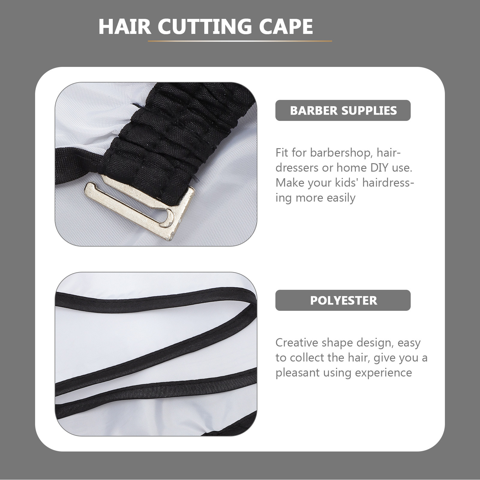 1 個子供ヘアカットケープ軽量防水ヘアカットエプロンホーム理 - Home Barbershop のレビューと価格
