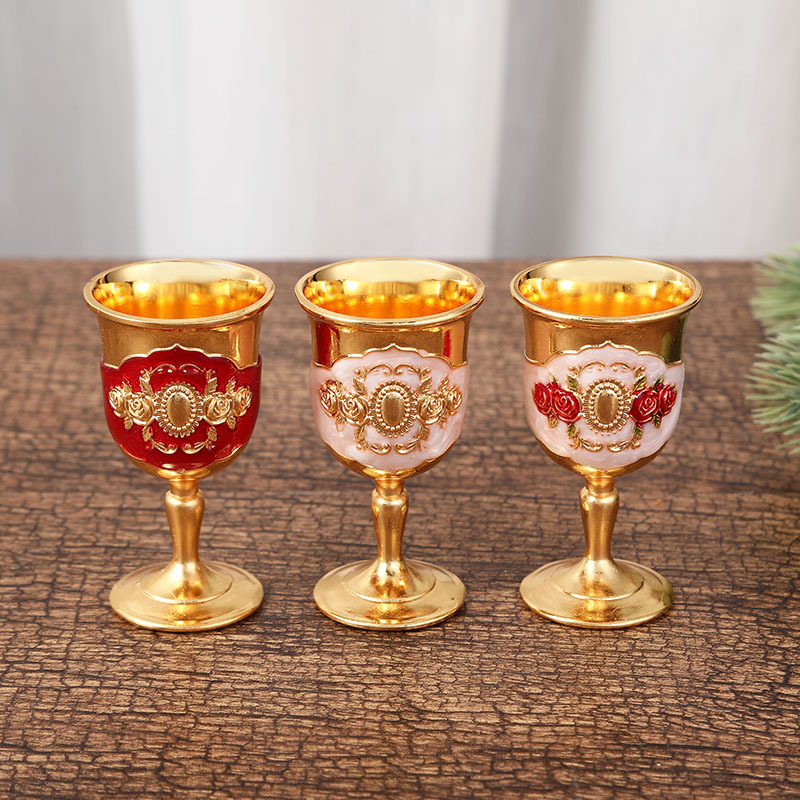 合金の小さなワイングラス、クリエイティブな飲用カップ、ヨーロ - Old Fashioned Glass のレビューと価格