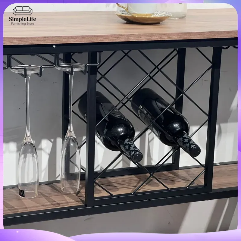 多機能キッチンカート、収納棚付き、調理、ベーキング、食品の準 - Home Bar Shelves のレビューと価格