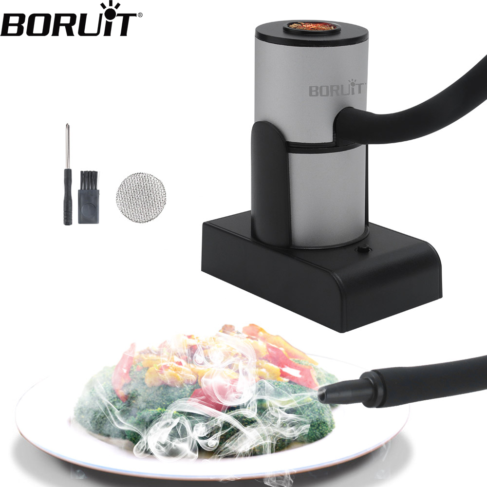 Boruit-ポータブルスモークインフューザー,分子式調理器 - Smoking Gun Kit のレビューと価格