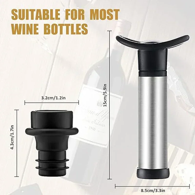 ワインボトルツールキット,ワインボトルオープナー,ワインプロ - Wine Preservation Pump のレビューと価格
