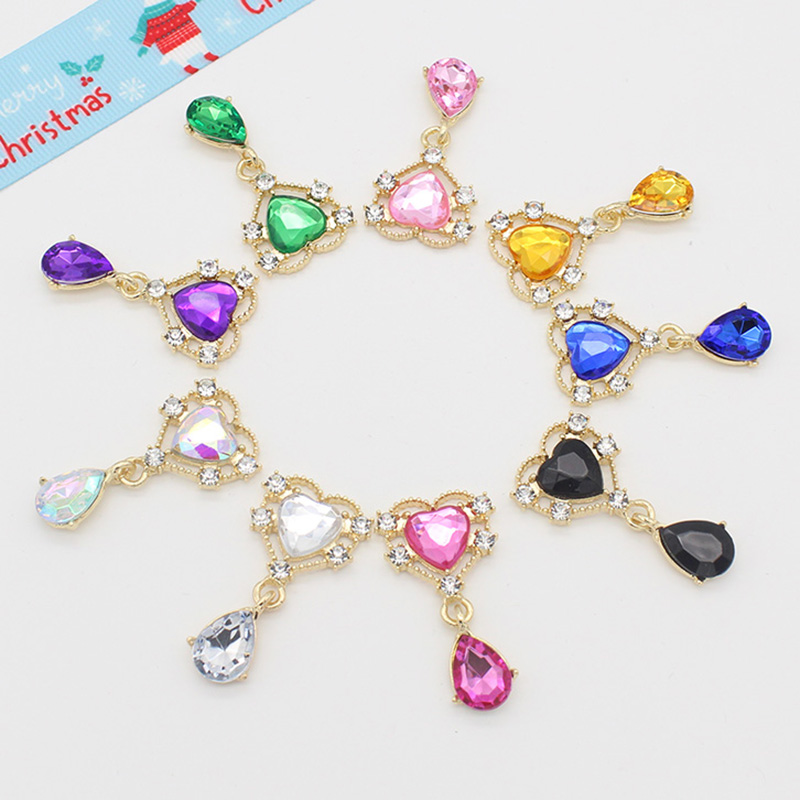 10 ピース 20*40 ミリメートル新しいハートクリスタル - Cocktail Recipe Book のレビューと価格