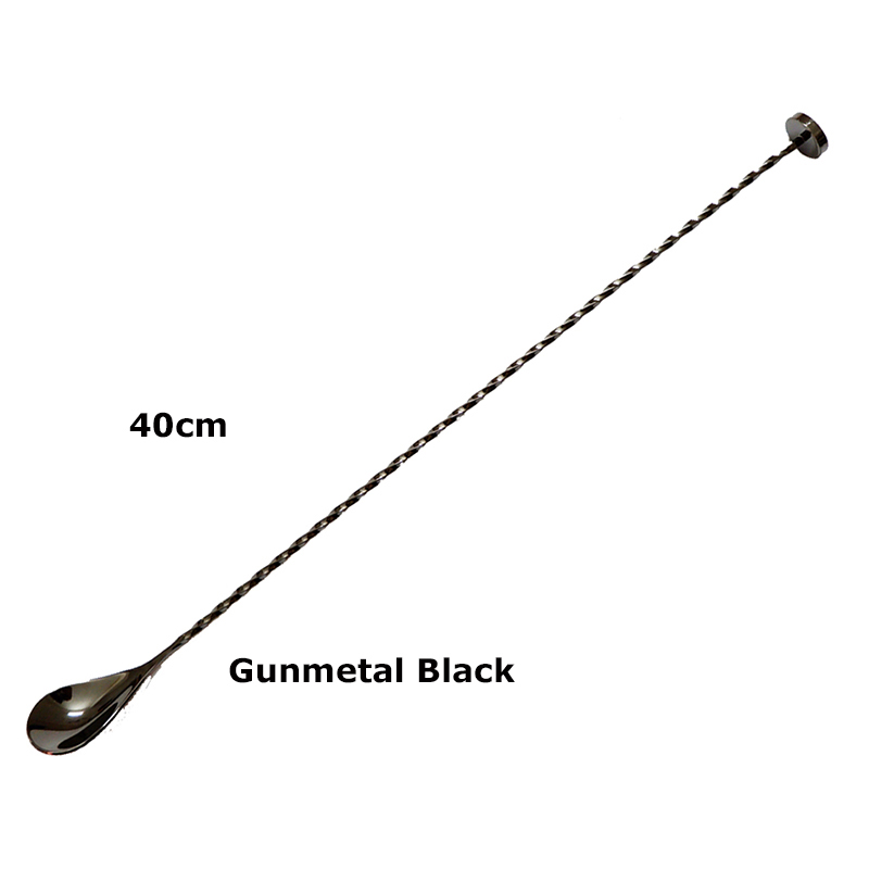 ステンレス鋼のカクテルスプーンバー,40cm,ハンマーバーの - Bar Spoon Twisted のレビューと価格