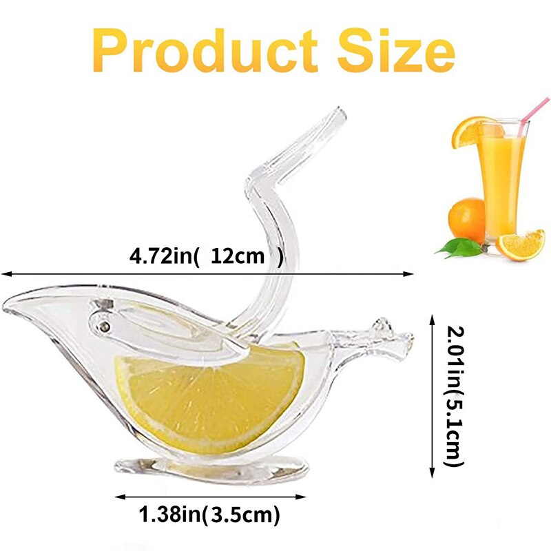 オレンジ絞りツール鳥型オレンジオープナーオレンジピーラー手動 - Citrus Juicer Bar のレビューと価格