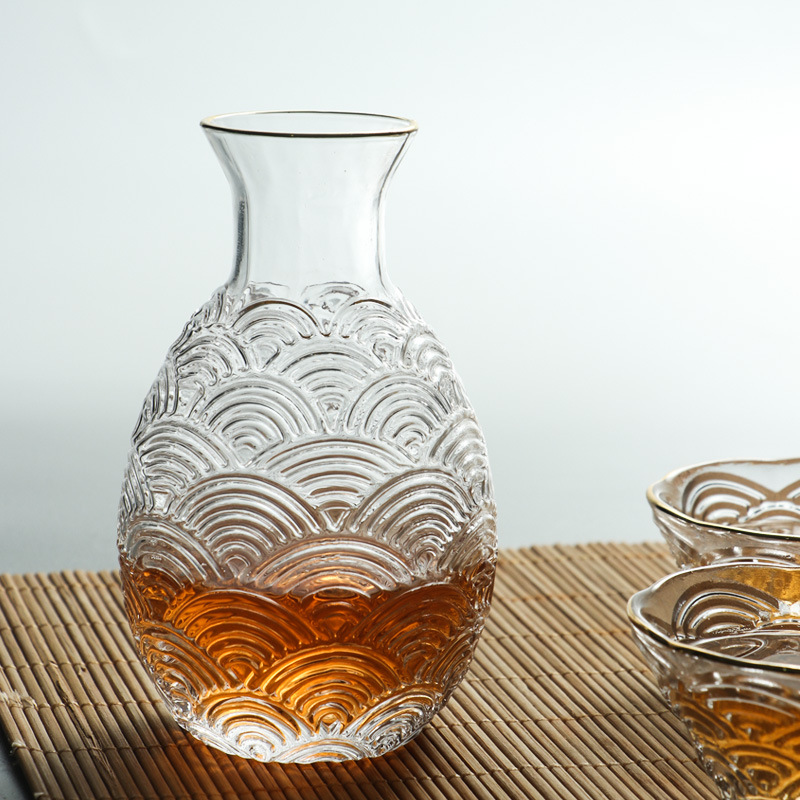 日本製ハンマー型酒器セット ガラス製ワインポット 家庭用飲料 - Home Bar Set のレビューと価格