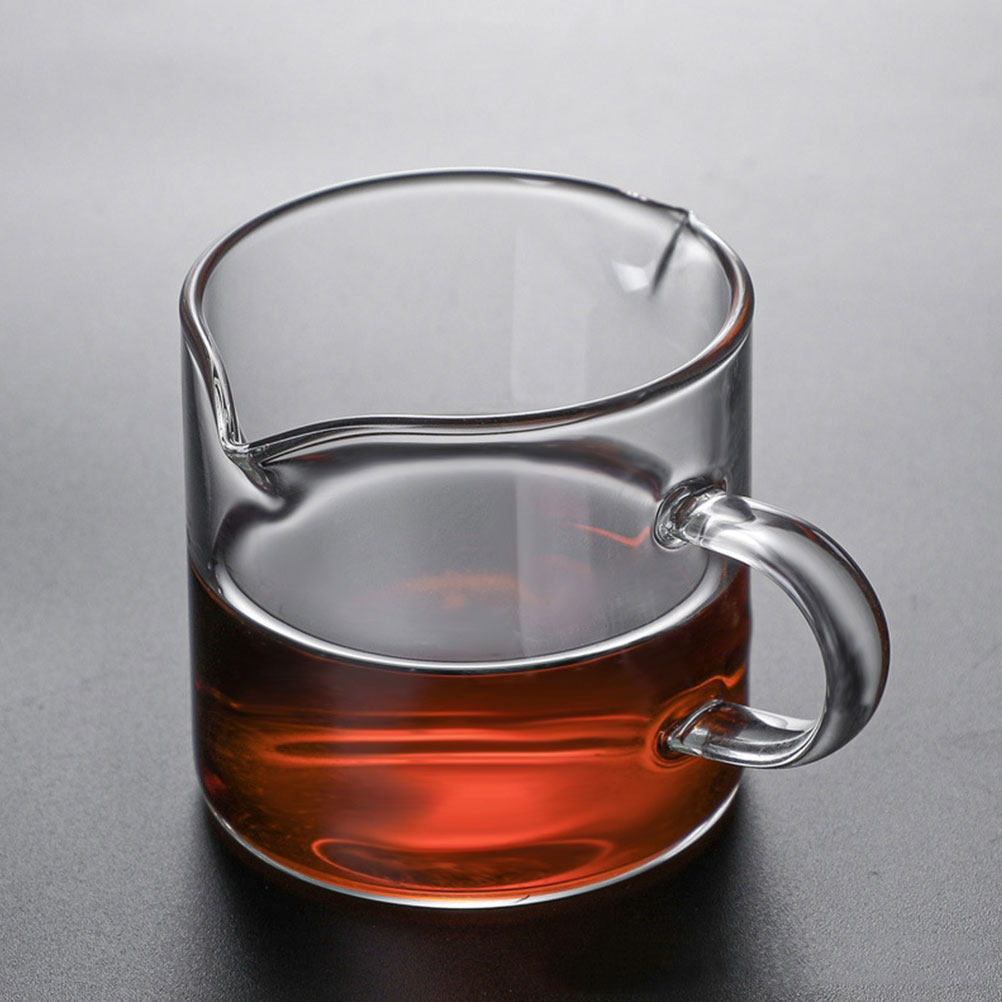 2 個エスプレッソカップセット透明ホウケイ酸ガラス 100  - Home Bar Set のレビューと価格