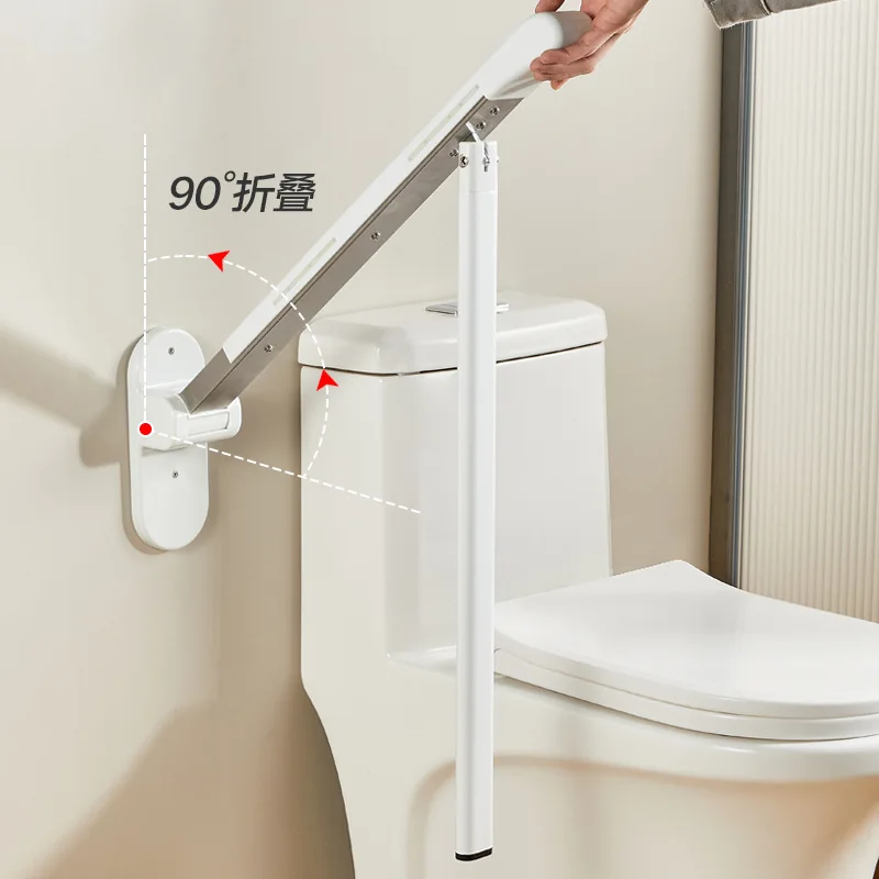 高齢者用トイレ安全レール 家庭用トイレサポートバー 妊婦用折 - Home Bar Shelf のレビューと価格