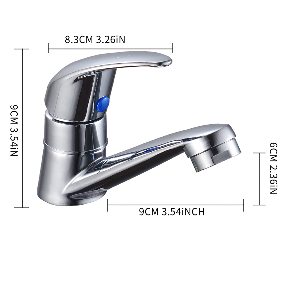 合金の浴室の洗面台のシンクの蛇口、シングル冷水キッチンの蛇口 - Home Bar Sink のレビューと価格