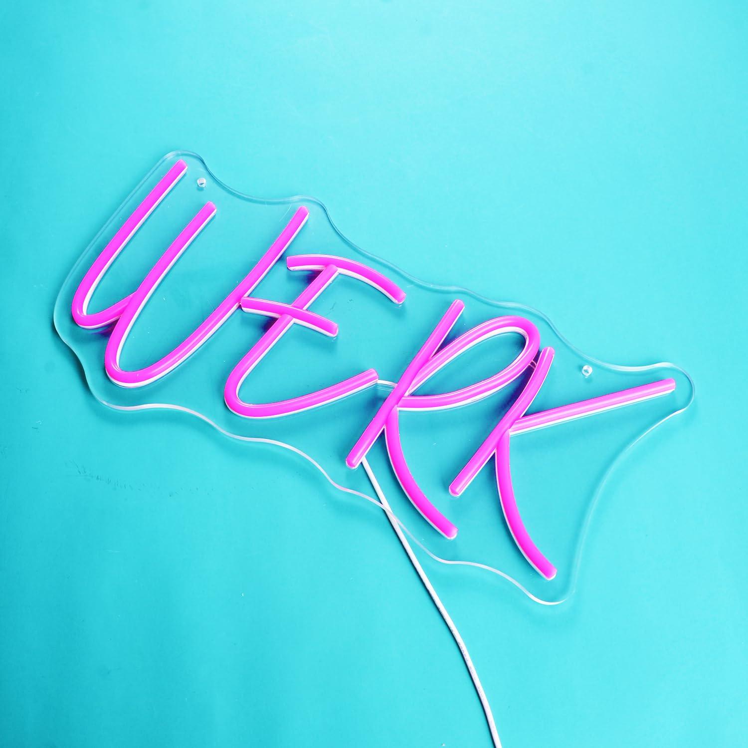 Werkネオンサイン Werk Word LEDライトアップ - Home Bar Word のレビューと価格