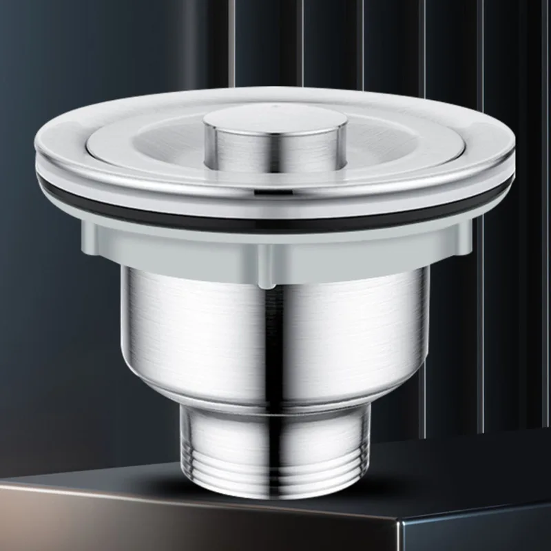 304 ステンレス鋼のキッチンシンク水切りセット防臭縦樋洗面 - Home Bar Sink のレビューと価格