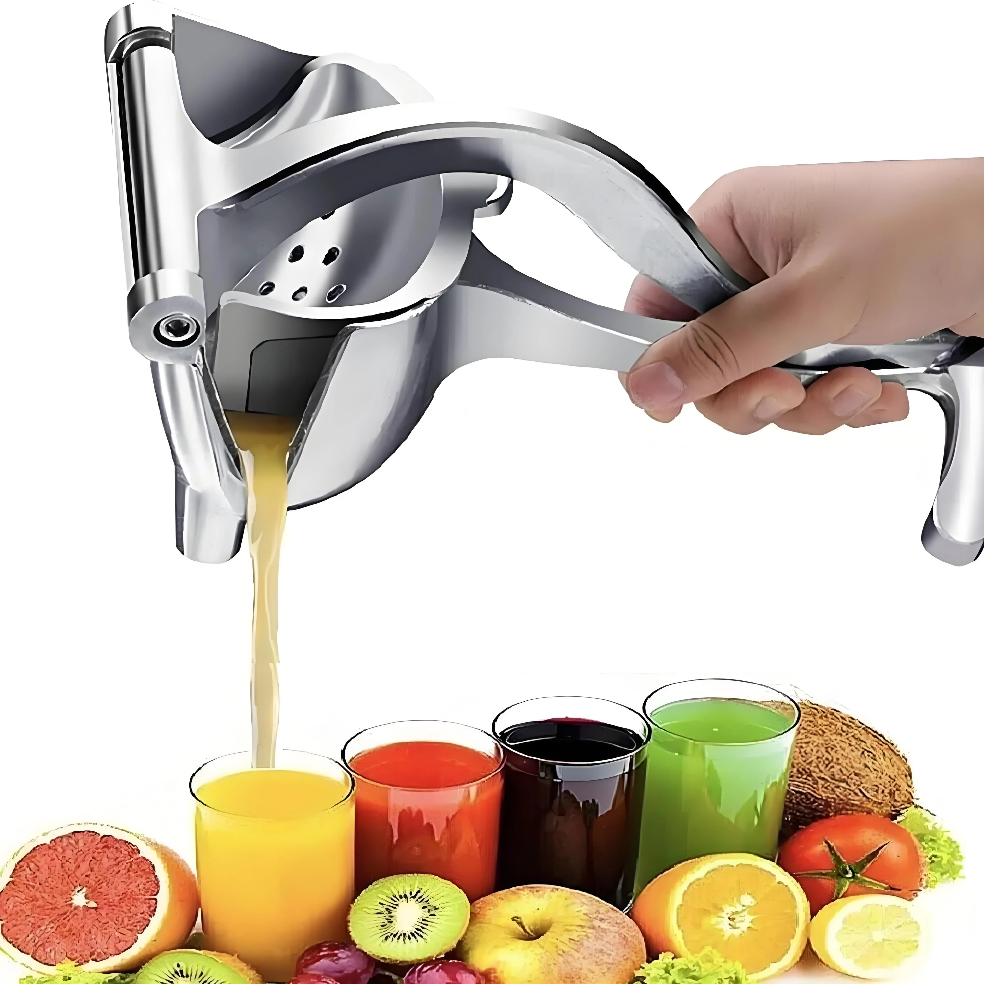 3-in-1 高耐久手動レモンジューサー – キッチンとバー - Citrus Juicer Bar のレビューと価格