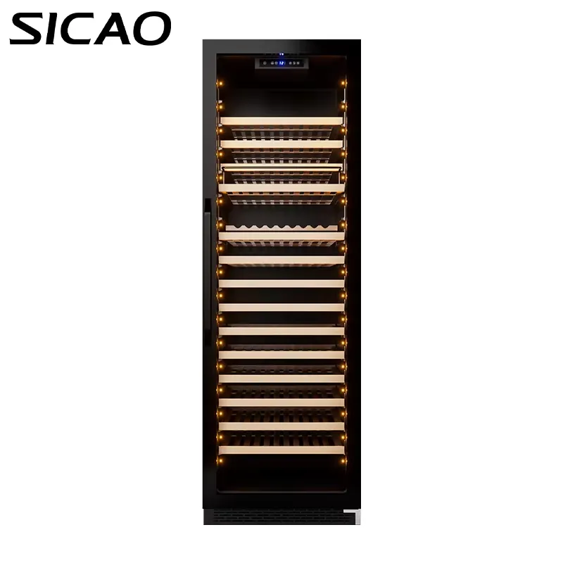 168本収納 ワインクーラー 120V/220V デュアルゾ - Home Bar And Fridge のレビューと価格