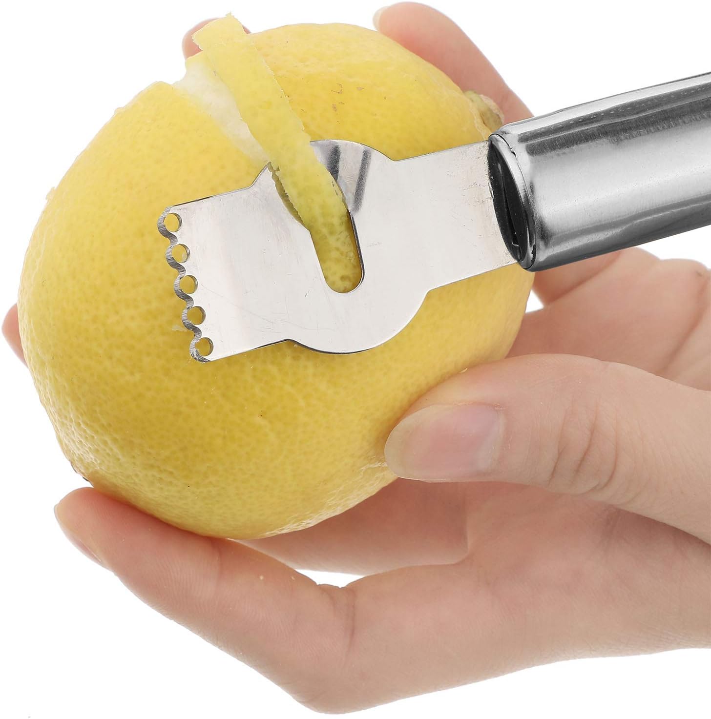 2ピースステンレス製レモンシトラスピーラー、チャンネルナイフ - Peeler Channel Knife のレビューと価格