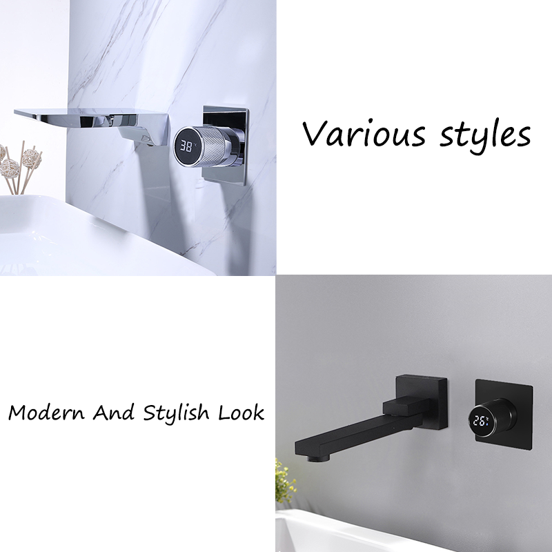 Becola 壁掛けデジタルディスプレイ温度調節蛇口 シング - Home Bar Sink のレビューと価格