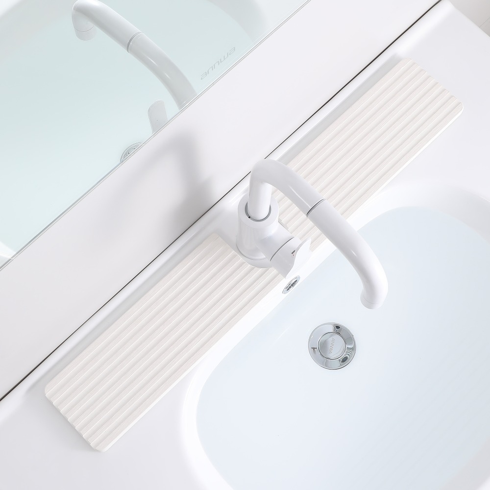 ストライプ柄溝珪藻泥蛇口吸収パッド滑り止め防湿洗面器速乾ハー - Home Bar Sink のレビューと価格