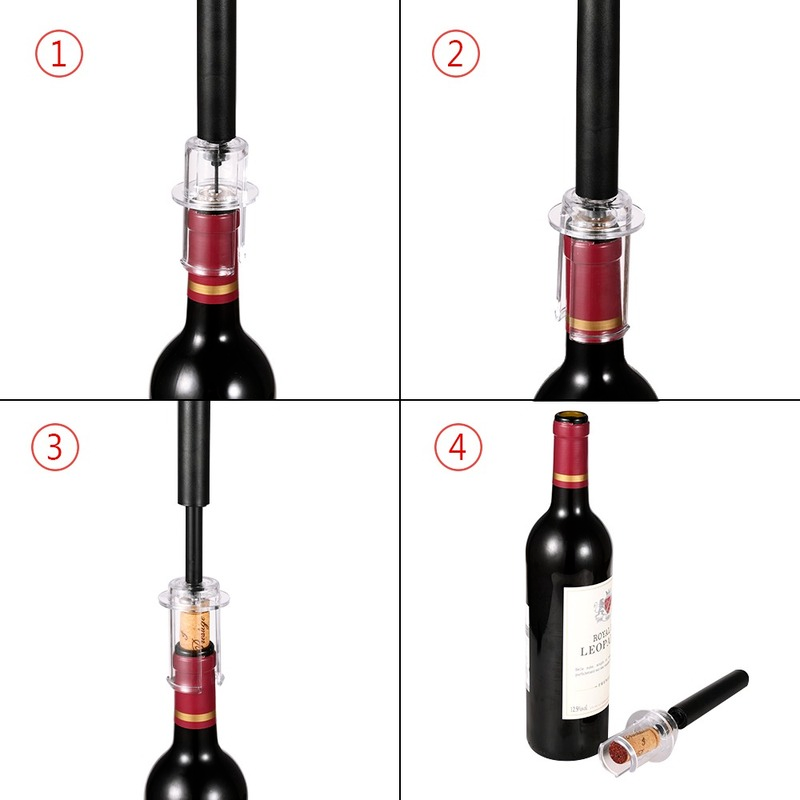 エアポンプワインボトルオープナー空気圧真空ワインストッパービ - Wine Preservation Pump のレビューと価格